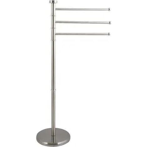 MSV Porta asciugamani in acciaio 89 cm moderno
