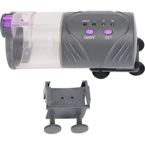Mangeoire pour Aquarium translucide Durable avec 3 méthodes d'installation Mangeoire d'aquarium, Distributeur de Nourriture pour Poisson, Plastique pour Aquarium (1/5)