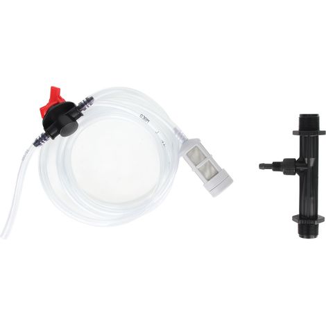 Injecteur engrais plastique efficace avec tube irrigation goutte à goutte, pour pelouse jardin serre, 3/4" (1/5)