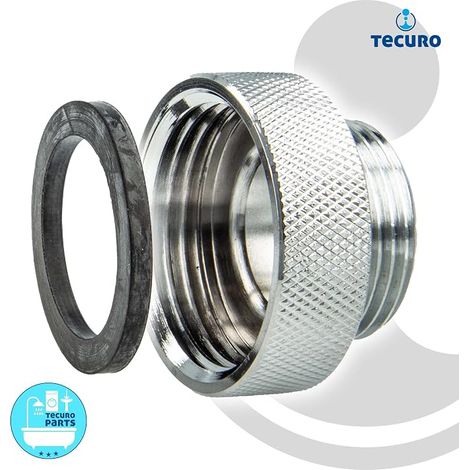 Tap connector adapter AG 3/4" to IG 1" (1/4)