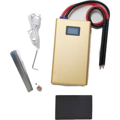 Soudeur par points, Design portable, Réglages de puissance ajustables, 10600 soudeur anglais