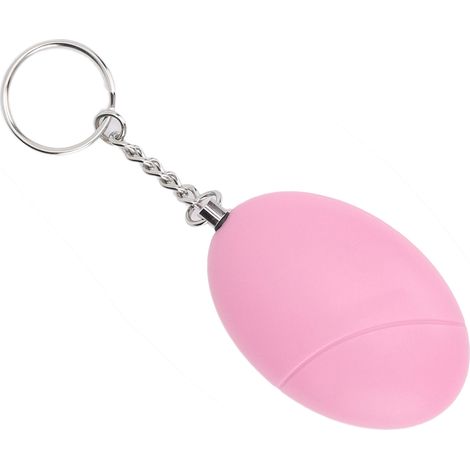 Alarme personnelle rose à piles 120 dB 12 V, outil d'autoprotection pour femmes, enfants et personnes âgées (1/5)