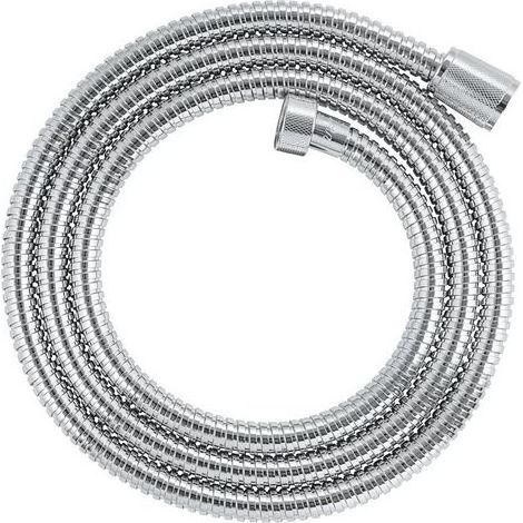 Flexibler Duschschlauch aus Metall, Länge: 150 cm, druckfester Duschschlauch aus Edelstahl, Wasserschlauch (1/5)