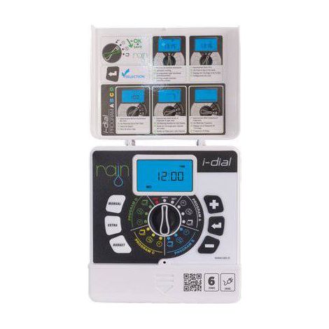 Programmateur Interieur Rain I-dial 24v 6voies - Rain Irrigation (1/4)