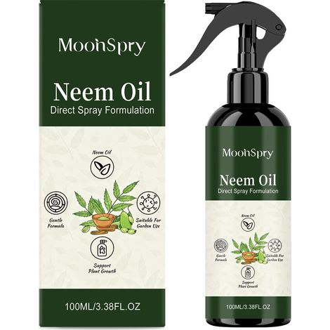 MOONSPRY Neem Oil Plant Spray – Portable Plant Care, Nutrient Supplement for Garden Care (1/5)