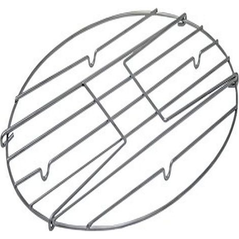 1 Grille Acier Chromé Poignées Amovibles Inox Pour Roaster Moyen Cuisson Diététique