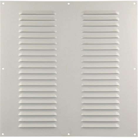 436 Rejilla de lamas RENSON 400 x 400 mm - Blanco - 44004006