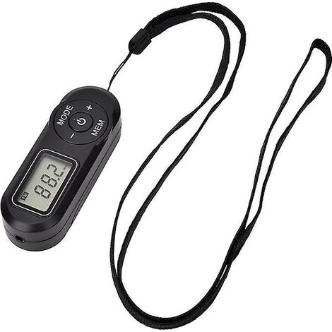 1 Radio De Poche Personnel Fm Mini Rcepteur Portable, Avec Affichage Numrique Lcd Numrique, Casque, Radio Walkman De Poche Avec Prrglage, Pour Le (1/5)