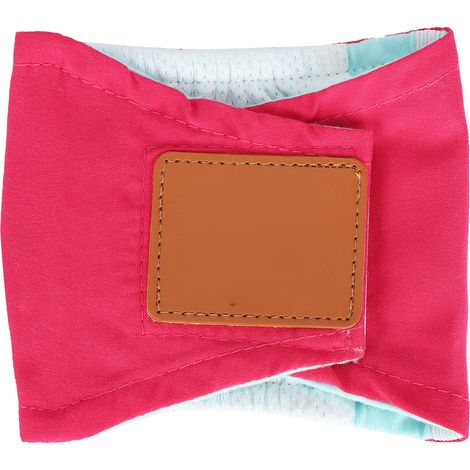 Enveloppe ventrale pour chien, pantalon physiologique réutilisable, sous-vêtements anti-harcèlement, couches (rouge M) (1/5)