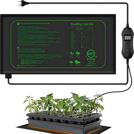 Heizmatte für Pflanzen mit Thermostat Digital (1/5)