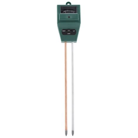 3-in-1 soil analyzer: Precise measurement of moisture, temperature and pH value for horticulture and agriculture