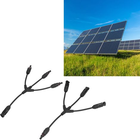 MC4-Solarstecker (4-polig, 3-zu-1) (1/5)