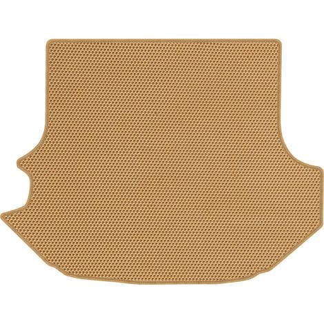 Tapis de coffre en EVA nid d'abeille beige pour Jeep Grand Cherokee II (WJ) SUV 1999-2004 (1/5)