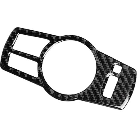 Copertura decorativa interna in fibra di carbonio per l'interruttore dei fari della BMW Serie 5 (F10, F07, F01, F25, F26) (1/5)