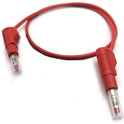 Mueller Electric 22.451-1M-2 Cavo di misura Spina a banana 4 mm Spina a banana 4 mm 1 m Rosso 1 pz.