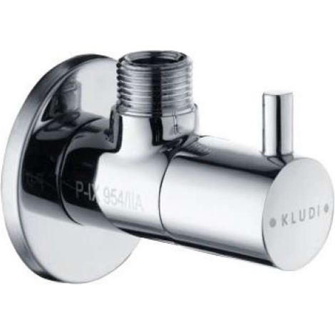 VANNE ÉQUERRE, CHROME KLUDI 1 (1/2)