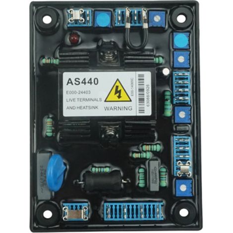 Automatischer Spannungsregler AS440 (AVR): Stabiler und leistungsstarker Ersatz für Generatorstabilisatoren. Elektronische Bauteile und Zubehör. Universeller AVR für AS440. (1/5)