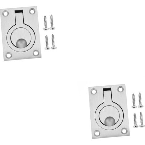Poignée encastrée Mipcase en acier inoxydable 2 pièces pour (1/5)