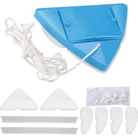 Macchina per la pulizia dei vetri, design magnetico bifacciale, velocità regolabile, BLU (1/2)