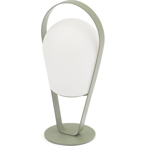 PROLOISIRS Lampe sur pied moyen Bob - 32 x 29 x 72 cm - amande