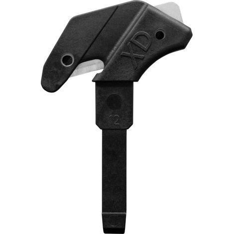 Berger & Schröter Cuttermesser-Ersatzklinge 55 mm Kunststoff, Kohlenstoffstahl Schwarz 1 St. (1/2)