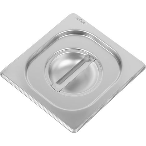 Couvercle Bac Gastro Inox 18/10 - GN 1/6 - Vogue (1/5)