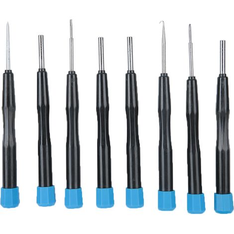 Tournevis Multifonction pour Montre avec Embouts Interchangeables et Outils de Réparation Lentilles