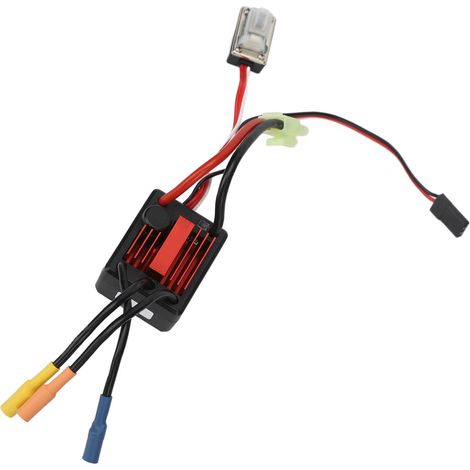 Contrôleur de vitesse électrique pour moteur brushless RC 30A, sortie BEC 6V 1A, compatible avec adaptateur Tamiya (1/5)