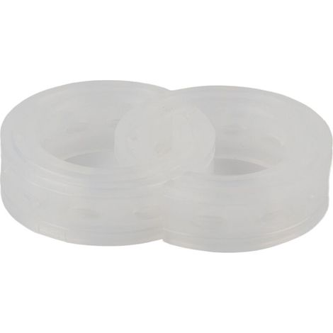 2pc TPE AF Transparent Spring Retaining Shock Absorber Pad Cushion Power Cushion Type (F) (1/5)