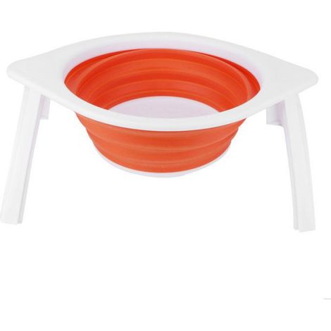Panier A Fruits Et Legumes - Pliable Orange - Support Integre - 37,5 X 28 X 10 Cm - 397 G (1/5)