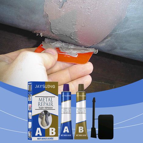 Adhésif de collage pour fonte, adhésif de collage pour métaux coulés haute performance, étanche et anti-infiltration - Kit de 80 g -- AKRACING (1/5)