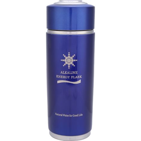 Bouteille d'eau alcaline Nano Balance Bio Energy Ioniseur Gobelet Filtre Double Noyau Bleu