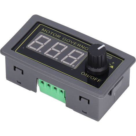 Motordrehzahlregler PWM-Regler mit Digitalanzeige und Steuerschalter, 5 A DC, 5 V–30 V (1/5)