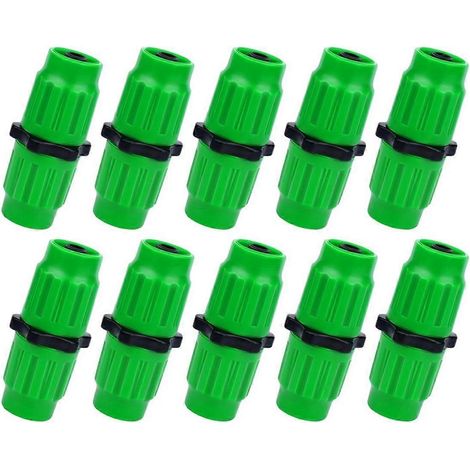 Kit di riparazione per tubo da giardino espandibile – 10 raccordi maschio e femmina a doppio canale (1/5)