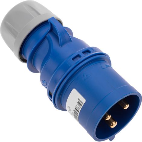 CLAVIJA CETAC 2-P+T AZUL 32A SOLERA 902133A