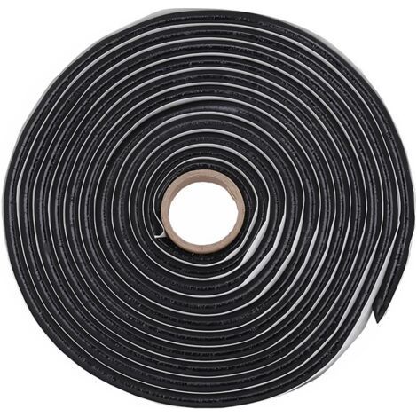 Butyl Tape Black 6 mm x 5 m Waterproof Tape for Gluing and Sealing Car Taillights, Headlights, Windows and Sewer Hole Covers (1, 6mm) (1/5)