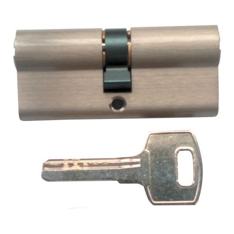 Cilindro di sicurezza mm.80 (35-45) super matra con 5 chiavi piatte e corredati con carta di proprieta' - Salone