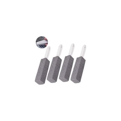 4 pièces pierre ponce de nettoyage avec poignée pierre ponce natur pour cuvette de toilette dissolvant d'anneau et eau dure dissolvant pour rouille gril cuisine bain piscine ménage nettoyage soins des (1/5)