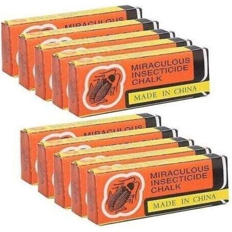 20 dust-free magic chalk roach bait boxes for cockroaches and ants, TRIMEC (1/4)