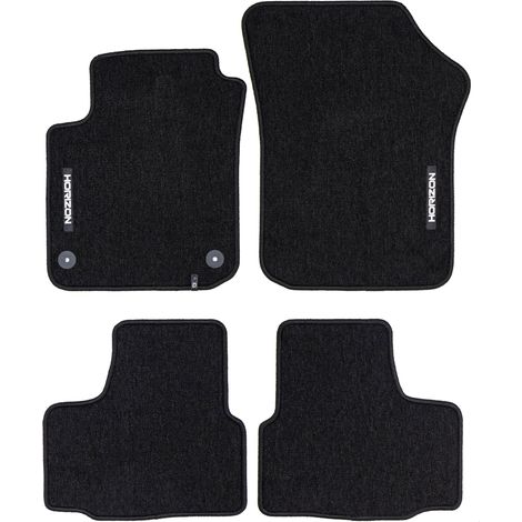 Tapis de Sol de Voiture pour VW e-up 2019-2023 FL Velours Imperméable 4Pcs (1/5)