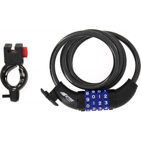 Antivol vélo câble à code