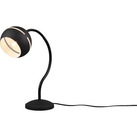 Lampe de bureau FLETCHER II noire métal Trio E14 40W (1/5)