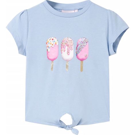 Teenpull – Kinder-T-Shirt Blau 128 (1/5)