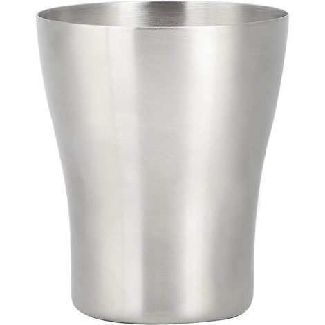 Dickwandiges Bierglas aus Edelstahl 304, robuster Wasserbecher für Zuhause und die Bar, stilvolle wiederverwendbare Wasserflasche (1/5)