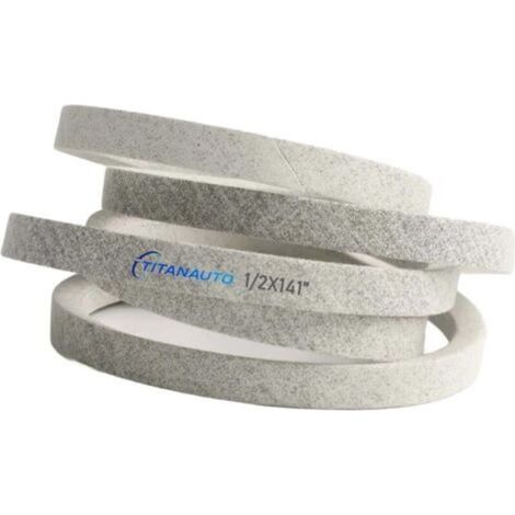 GX21833 Courroie d'entraînement en Kevlar pour tondeuse à gazon John Deere 121,9 cm, 1,27 cm x 358,1 cm D140 L130 L120 LA145 D160 E140 LA130 E170 D155 S170 E160 S140 Z255 GX20571 145 155C D150 E150 (1/5)