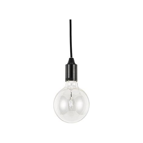 Ideal Lux Edison - 1 Lichtdeckenanhänger Schwarz, E27 (1/2)