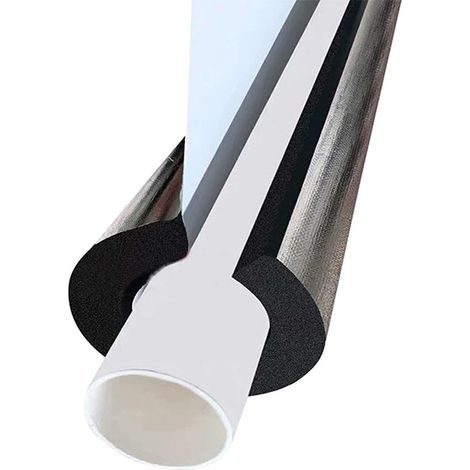 Antigel D'extérieur Tube D'isolation, Manchon De Protection pour Tuyau d'eau, Tubes en Mousse D'isolation De Tuyau pour Aux Unités De Climatisation(22mmX20mmX0.95m) (1/4)