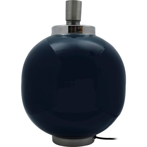 Lampada da tavolo Art Deco 100 blu scuro e argento (1/3)