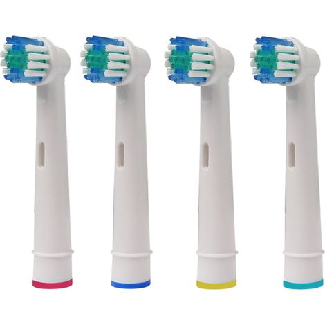 Têtes de brosse à dents de rechange, 4 pièces, brosse électrique professionnelle (1/5)