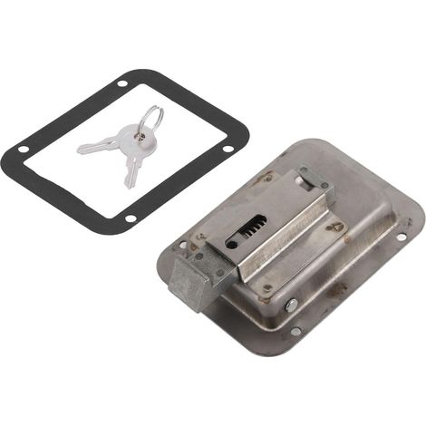 Verrou de porte pour boîte à outils, convient pour remorque, etc. (1/5)